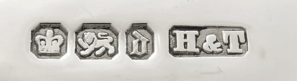 Set of 4 Antique Sterling Silver Berry Spoons & Sifter Spoon 1896 / 1801