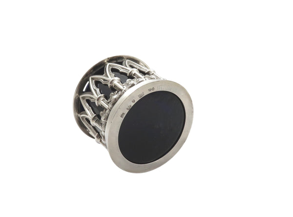 Antique Early Victorian Sterling Silver Mustard Pot 1841