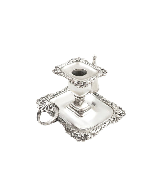 Antique Georgian Sterling Silver Chamberstick 1829