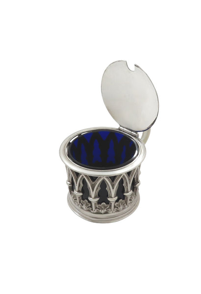 Antique Early Victorian Sterling Silver Mustard Pot 1841
