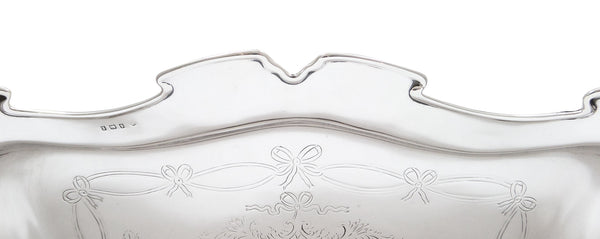 Antique Edwardian Sterling Silver Dressing Tray 1905