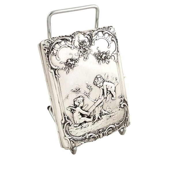 SILVER PURSES, CARD CASES &amp; CIGAR CASES