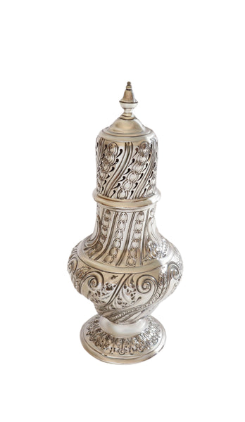 Antique Victorian Sterling Silver Sugar Shaker / Caster 1888