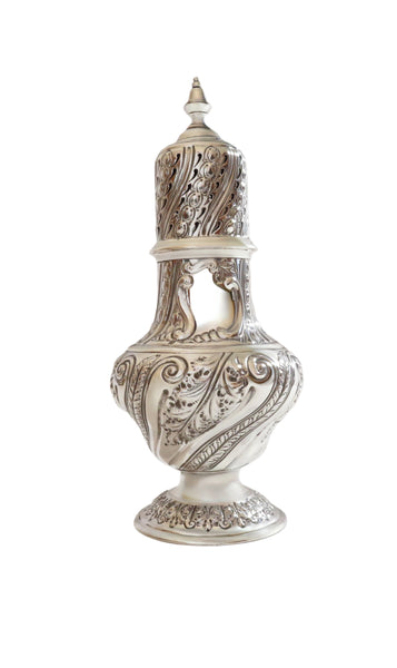 Antique Victorian Sterling Silver Sugar Shaker / Caster 1888