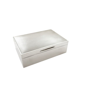 Vintage Sterling Silver Cigarette / Table Box 1971