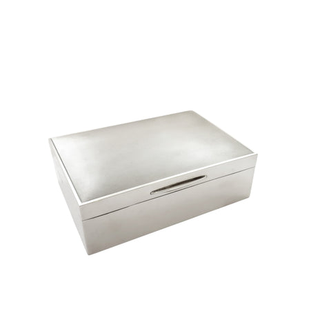 Vintage Sterling Silver Cigarette / Table Box 1971