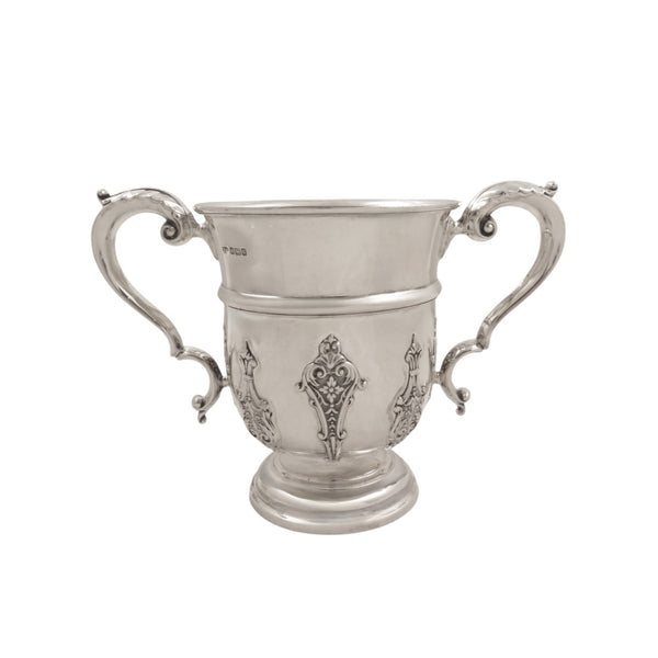 Antique George V Sterling Silver 2 Handle Loving Cup /Trophy 1912