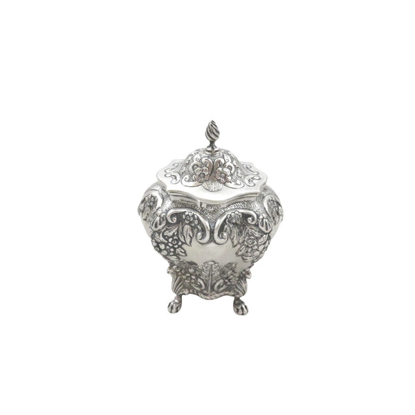 Antique Edwardian Sterling Silver Caddy 1903