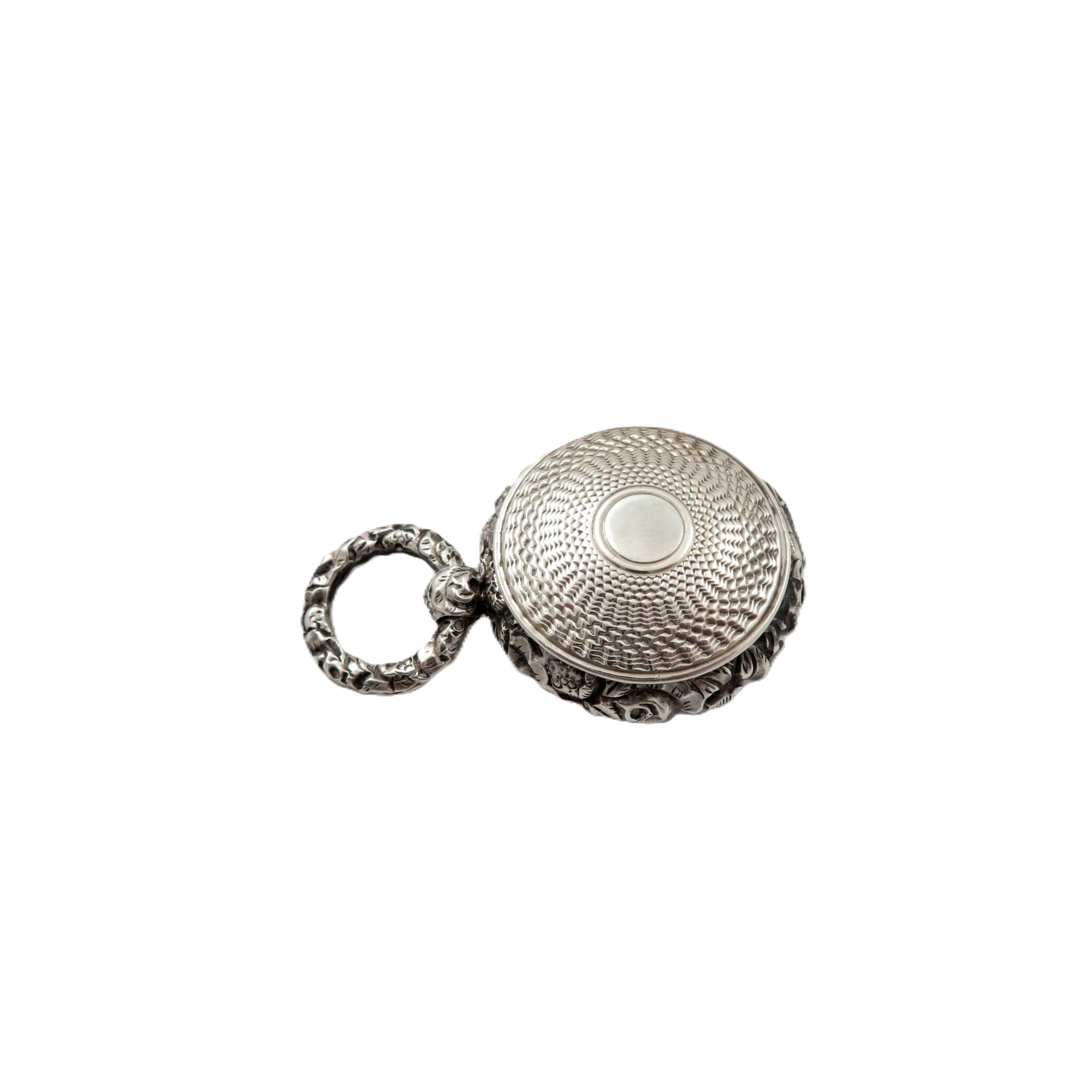Antique Georgian Sterling Silver Vinaigrette 1821
