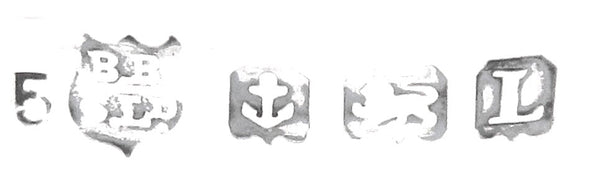 Antique Sterling Silver & Yellow Enamel Trinket Box 1935