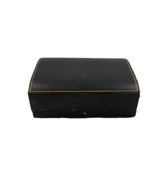 Set of 6 Antique Sterling Silver Napkin Rings in Case 1926