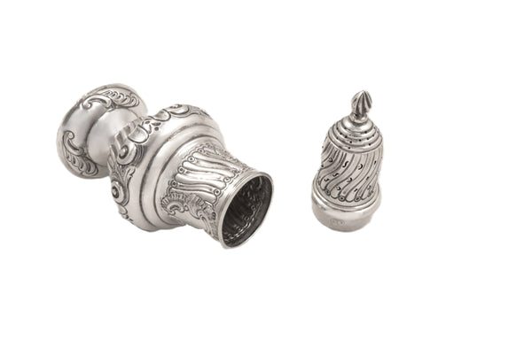 Antique Edwardian Sterling Silver Sugar Shaker / Caster 1901