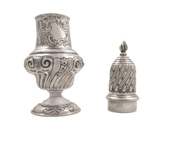 Antique Edwardian Sterling Silver Sugar Shaker / Caster 1901