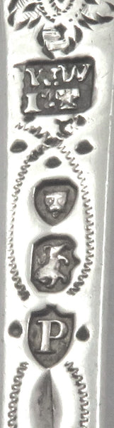 Antique Victorian Sterling Silver Christening Set 1890