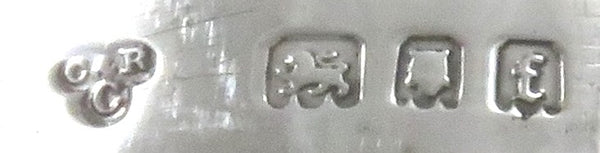 Antique Art Nouveau Sterling Silver Vanity Pot 1921