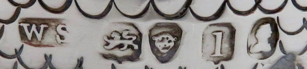 Antique Georgian Sterling Silver Mustard 1826