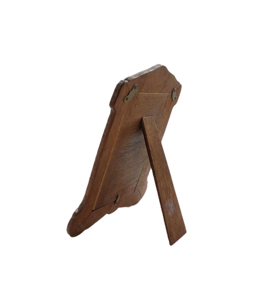 Antique Art Nouveau Sterling Silver 8 1/2" Photo Frame 1905