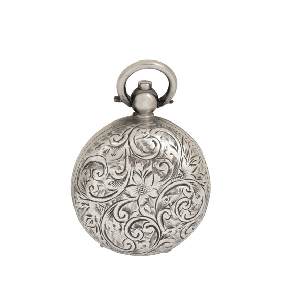 Antique Edwardian Sterling Silver Sovereign Case 1907