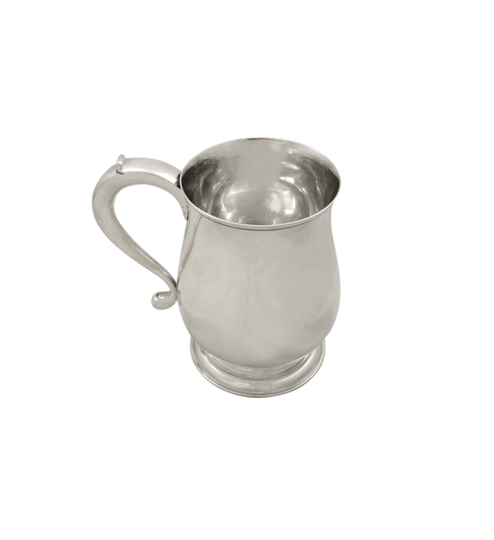 Antique Sterling Silver Pint Tankard / Mug 1947