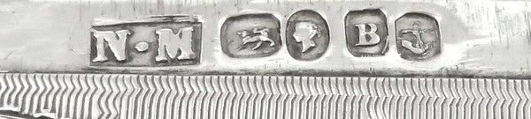 Antique Victorian Sterling Silver 'Crystal Palace' Card Case 1850