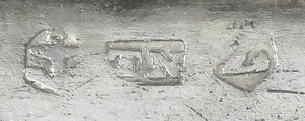 Antique Georgian Sterling Silver Snuff Box 1823