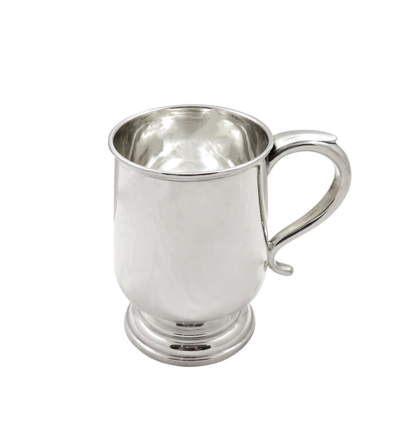 Antique George V Sterling Silver Pint Tankard / Mug 1933
