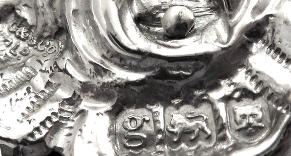 Antique Edwardian Sterling Silver Landscape Photo Frame 1902