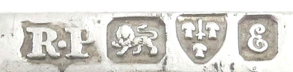 Antique Edwardian Sterling Silver 'Dog & Stag' Card Case 1905