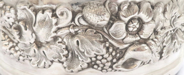 Vintage Sterling Silver Wine / Champagne Bottle Coaster 1968