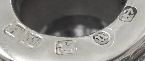 Antique Victorian Sterling Silver & Cut Glass Scent/Perfume Bottle 1894