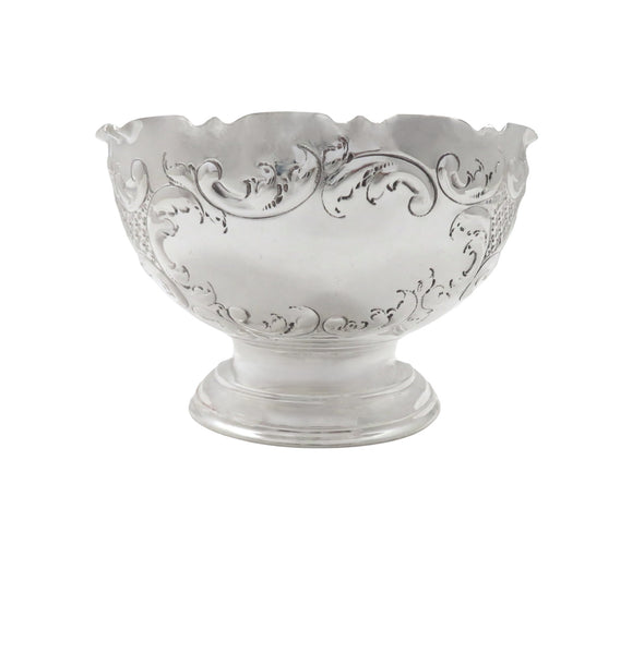 Antique Victorian Sterling Silver Bowl on Foot 1894