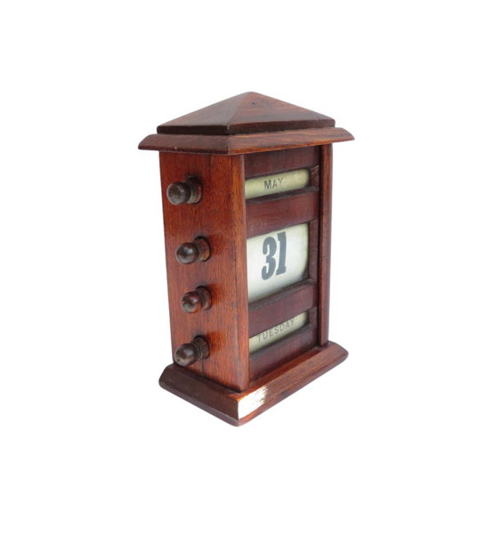 Antique Victorian 6" Perpetual Calendar c1880