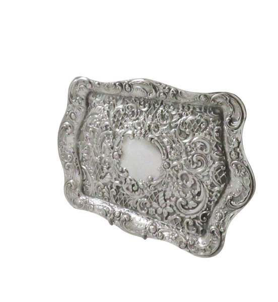 Antique Edwardian Sterling Silver Dressing Tray 1906