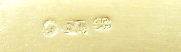 Antique Early Victorian Sterling Silver Snuff Box 1843