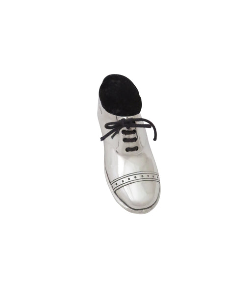 Antique Edwardian Sterling Silver Shoe Pin Cushion 1908