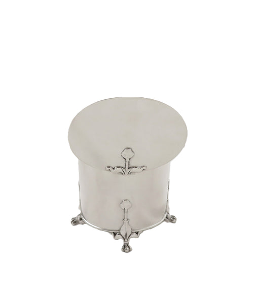 Antique Art Nouveau Sterling Silver Caddy 1908