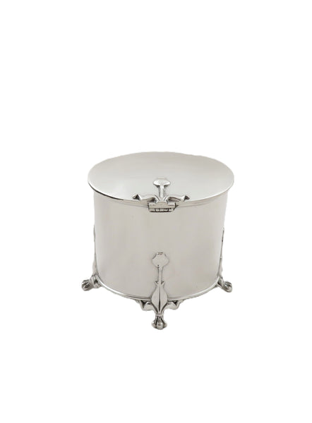 Antique Art Nouveau Sterling Silver Caddy 1908