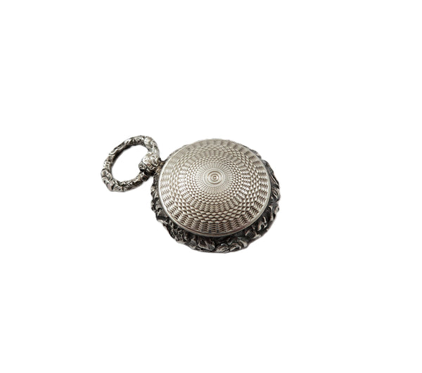 Antique Georgian Sterling Silver Vinaigrette 1821