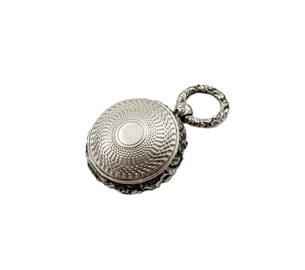 Antique Georgian Sterling Silver Vinaigrette 1821