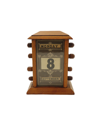 Antique Victorian 6" Perpetual Calendar c1880