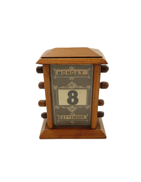 Antique Victorian 6" Perpetual Calendar c1880