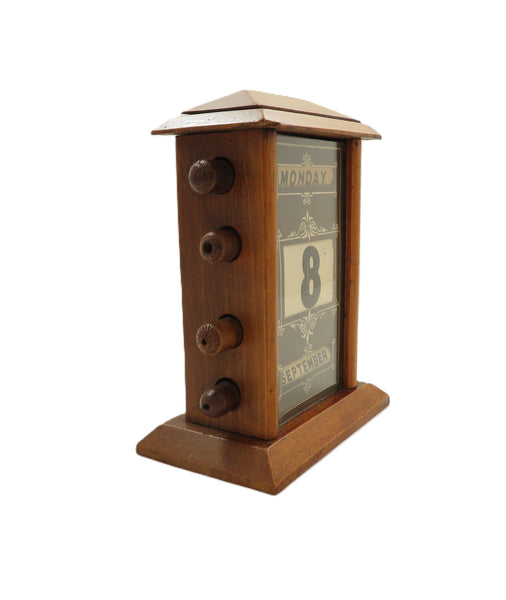 Antique Victorian 6" Perpetual Calendar c1880