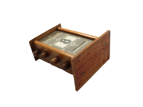 Antique Victorian 6" Perpetual Calendar c1880