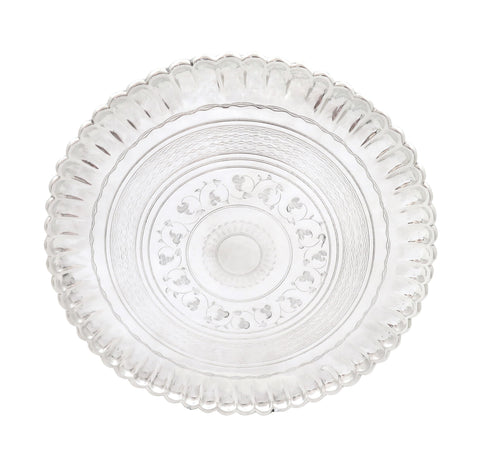 Antique Victorian Silver Plated 8" Tray c1870