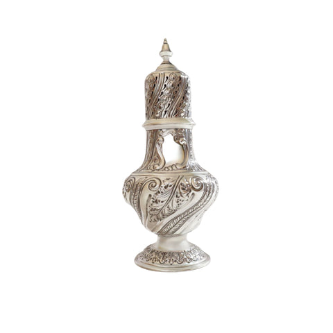 Antique Victorian Sterling Silver Sugar Shaker / Caster 1888