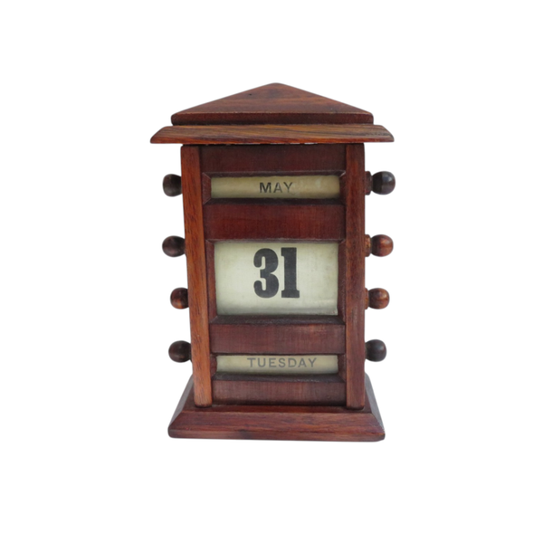 Antique Victorian 6" Perpetual Calendar c1880