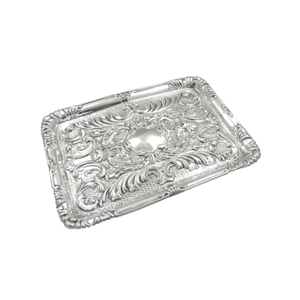 Antique Victorian Silver Plated Dressing Tray c1900
