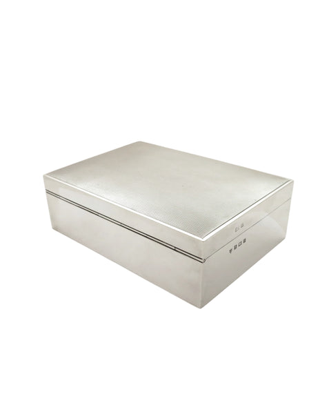Vintage Sterling Silver Cigarette / Table Box 1971