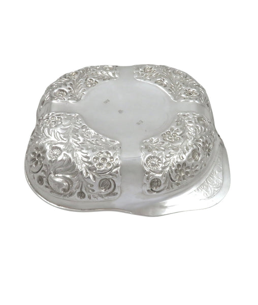 Antique Victorian Sterling Silver 7 1/2" Dish / Bowl 1887