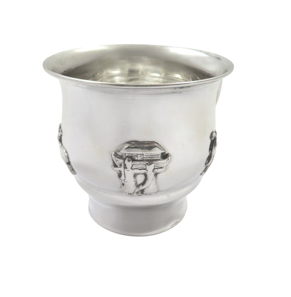 Antique George V Sterling Silver Christening Mug 1926 - Noah's Ark